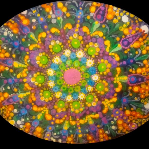 Acrylic on wood original - Picture 7 of 7